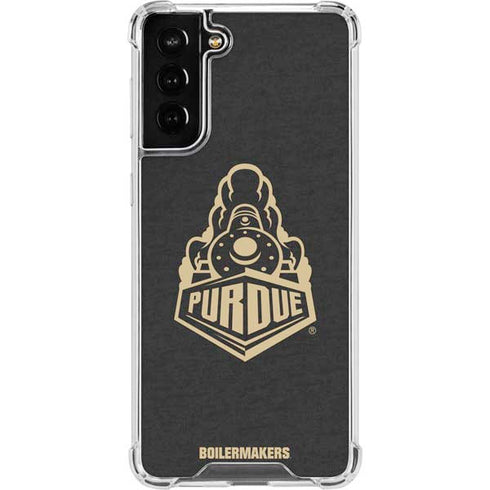 Purdue University Purdue University Signature Logo Galaxy S21 FE Clear Case