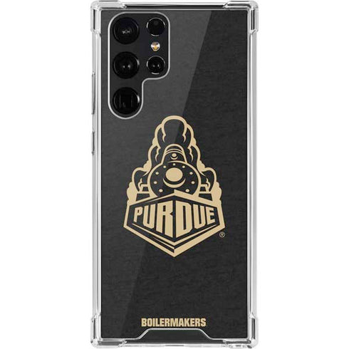 Purdue University Purdue University Signature Logo Galaxy S22 Ultra Clear Case