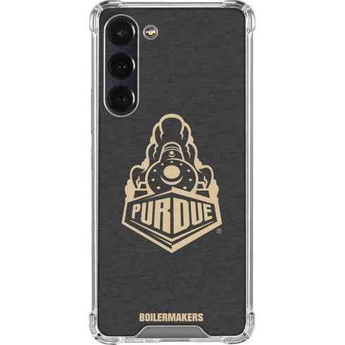 Purdue University Purdue University Signature Logo Galaxy S23 Plus Clear Case