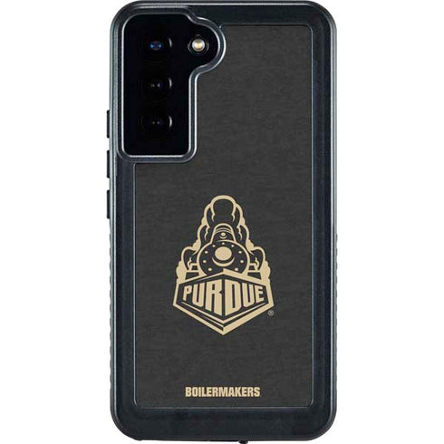 Purdue University Purdue University Signature Logo Galaxy S23 Plus Waterproof Case