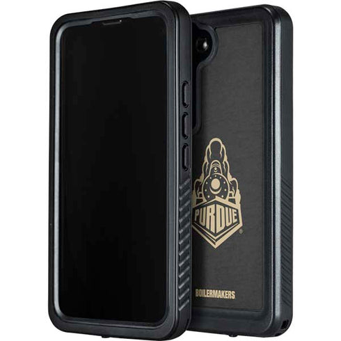 Purdue University Purdue University Signature Logo Galaxy S23 Waterproof Case