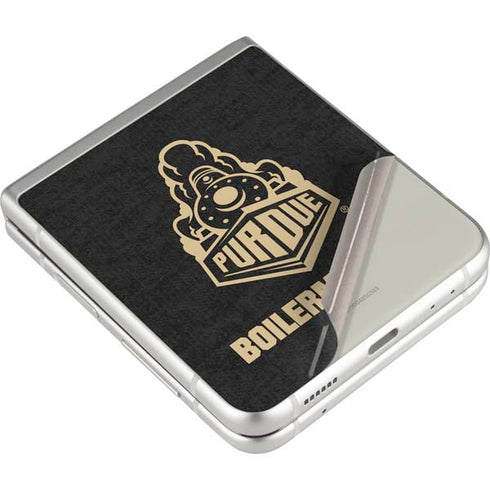 Purdue University Purdue University Signature Logo Galaxy Z Flip3 5G Skin