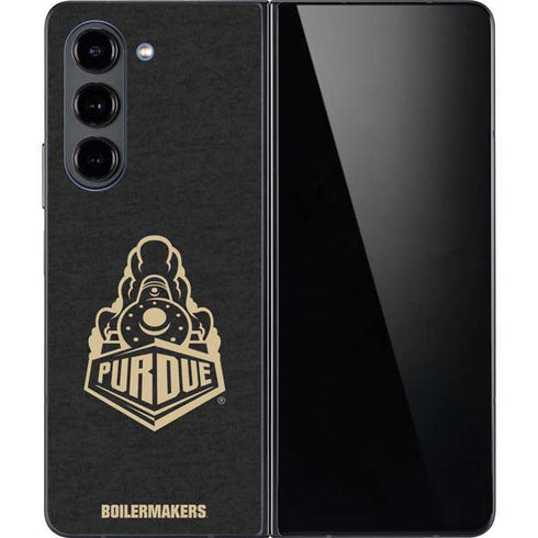 Purdue University Purdue University Signature Logo Galaxy Z Fold5 5G Skin