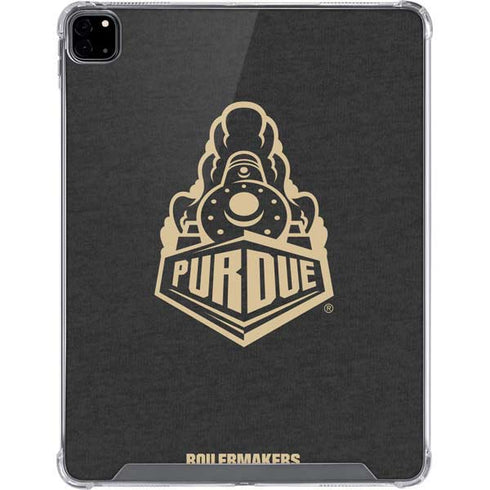 Purdue University Purdue University Signature Logo iPad Pro 12.9in (2020) Clear Case