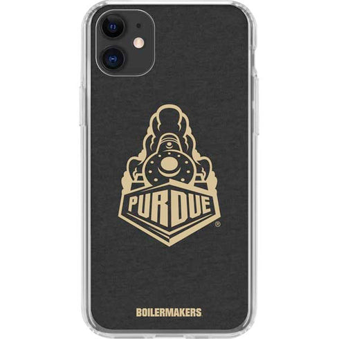 Purdue University Purdue University Signature Logo iPhone 11 Clear Case