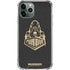 Purdue University Purdue University Signature Logo iPhone 11 Pro Max Clear Case