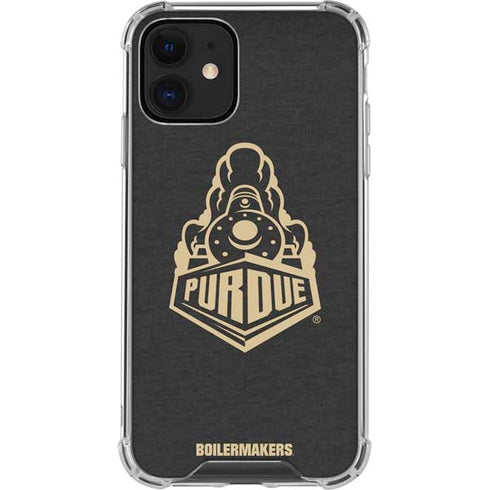 Purdue University Purdue University Signature Logo iPhone 12 Mini Clear Case