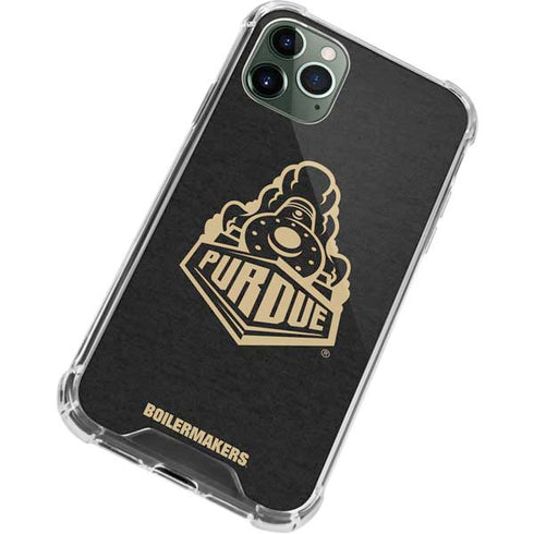 Purdue University Purdue University Signature Logo iPhone 12 Pro Clear Case
