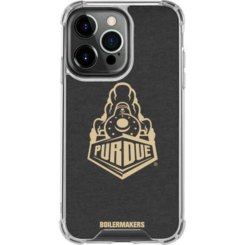 Purdue University Purdue University Signature Logo iPhone 13 Pro Clear Case
