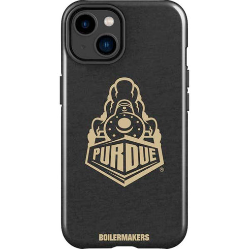 Purdue University Purdue University Signature Logo iPhone 15 Plus Impact Case