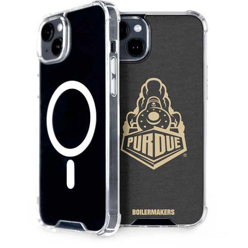 Purdue University Purdue University Signature Logo iPhone 14 Plus MagSafe Case