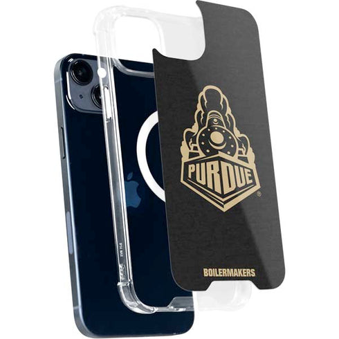 Purdue University Purdue University Signature Logo iPhone 15 Plus MagSafe Case