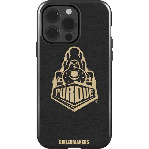 Purdue University Purdue University Signature Logo iPhone 15 Pro Impact Case