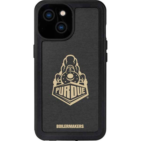 Purdue University Purdue University Signature Logo iPhone 15 Waterproof Case