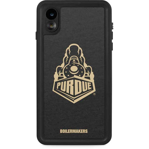 Purdue University Purdue University Signature Logo iPhone XR Waterproof Case