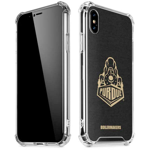 Purdue University Purdue University Signature Logo iPhone XS Max Clear Case