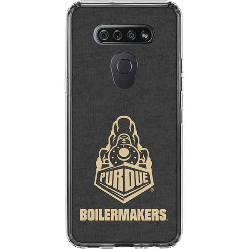 Purdue University Purdue University Signature Logo LG K51/Q51 Clear Case