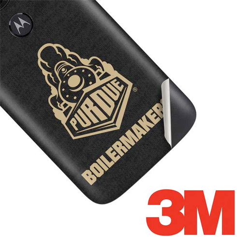 Purdue University Purdue University Signature Logo Moto E5 Play Skin