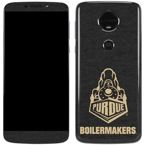 Purdue University Purdue University Signature Logo Moto E5 Plus Skin