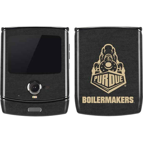Purdue University Purdue University Signature Logo Motorola RAZR Skin
