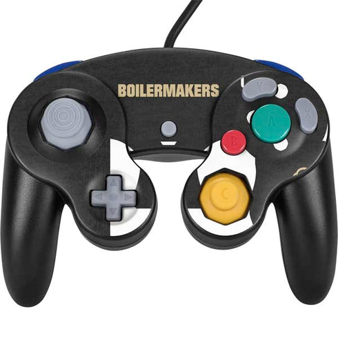 Purdue University Purdue University Signature Logo Nintendo GameCube Controller Skin