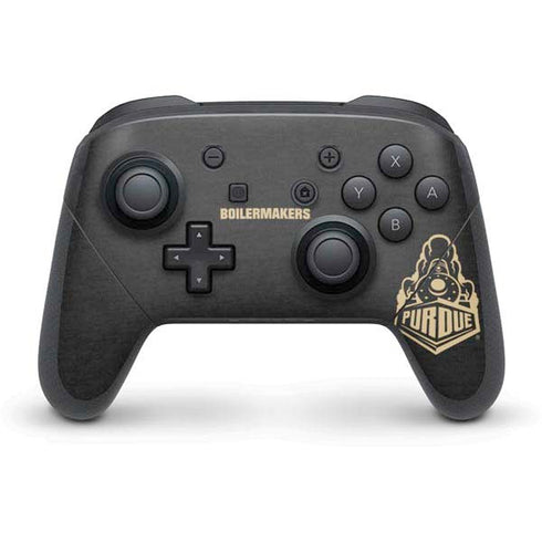 Purdue University Purdue University Signature Logo Nintendo Switch Pro Controller Skin
