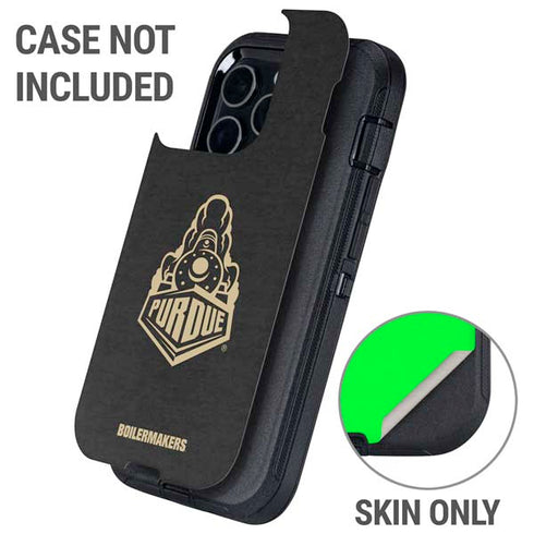 Purdue University Purdue University Signature Logo Otterbox Defender iPhone Skin