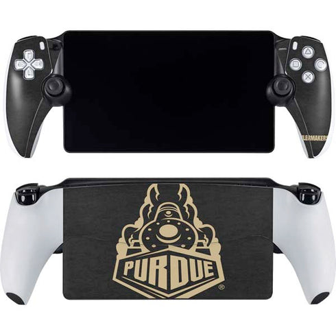 Purdue University Purdue University Signature Logo PlayStation Portal Remote Player Skin