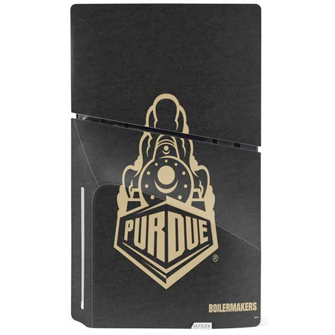 Purdue University Purdue University Signature Logo PS5 Slim Disk Bundle Skin