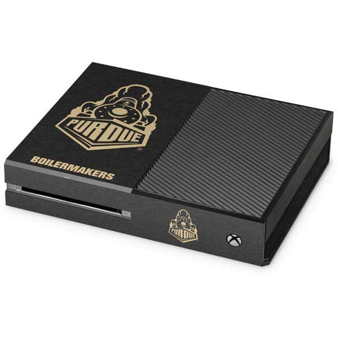 Purdue University Purdue University Signature Logo Xbox One Console Skin