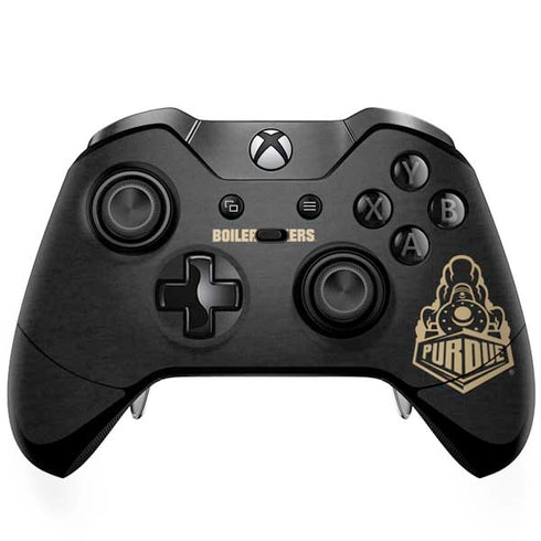 Purdue University Purdue University Signature Logo Xbox One Elite Controller Skin