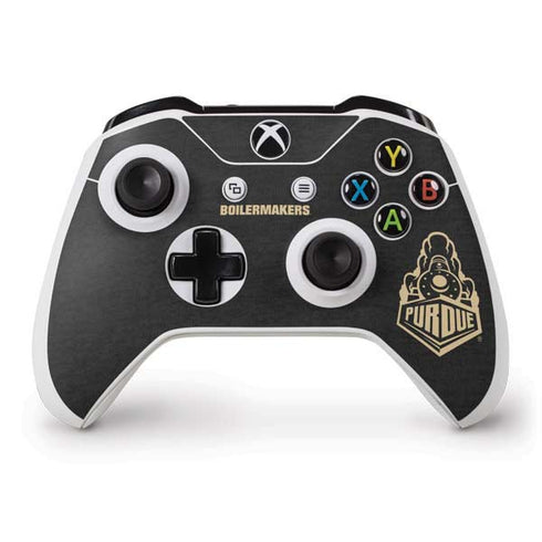 Purdue University Purdue University Signature Logo Xbox One S Controller Skin