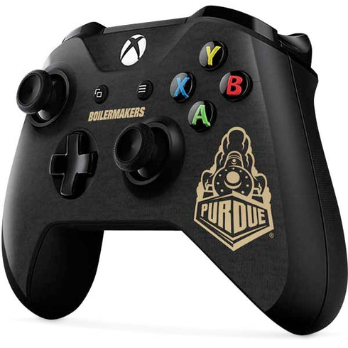 Purdue University Purdue University Signature Logo Xbox One X Controller Skin