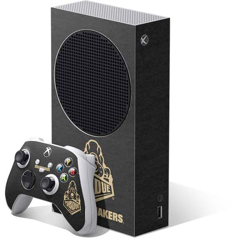 Purdue University Purdue University Signature Logo Xbox Series S Bundle Skin
