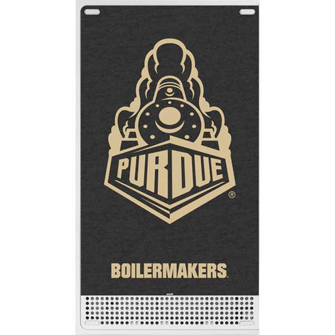 Purdue University Purdue University Signature Logo Xbox Series S Bundle Skin