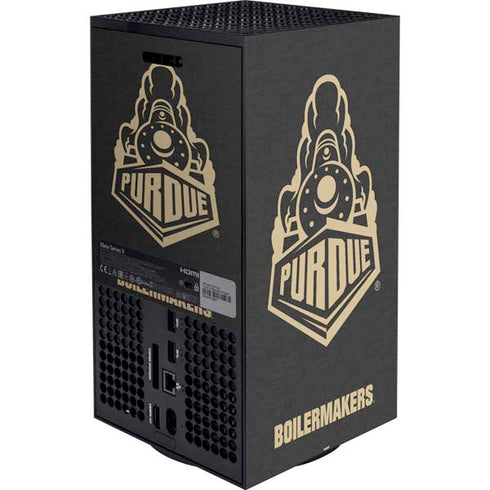 Purdue University Purdue University Signature Logo Xbox Series X Bundle Skin