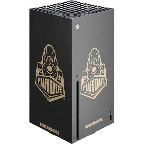 Purdue University Purdue University Signature Logo Xbox Series X Console Skin