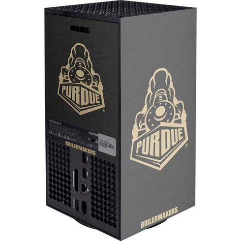 Purdue University Purdue University Signature Logo Xbox Series X Console Skin