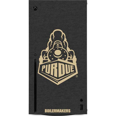 Purdue University Purdue University Signature Logo Xbox Series X Console Skin