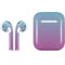Purple and Blue Ombre Apple AirPods Skin