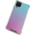 Purple and Blue Ombre Galaxy A12 Clear Case