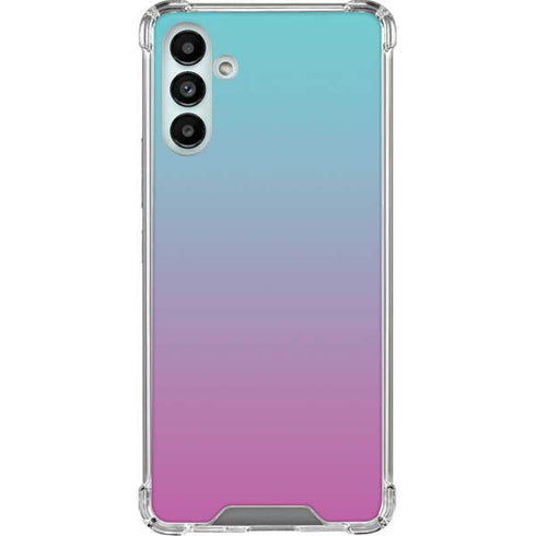 Purple and Blue Ombre Galaxy A13 5G Clear Case