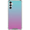 Purple and Blue Ombre Galaxy A14 5G Clear Case