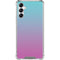 Purple and Blue Ombre Galaxy A15 5G Clear Case