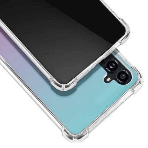 Purple and Blue Ombre Galaxy A54 5G Clear Case
