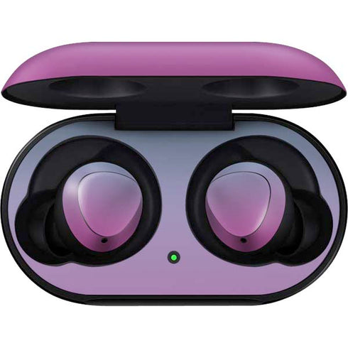 Purple and Blue Ombre Galaxy Buds Skin