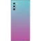 Purple and Blue Ombre Galaxy Note 10 Skin