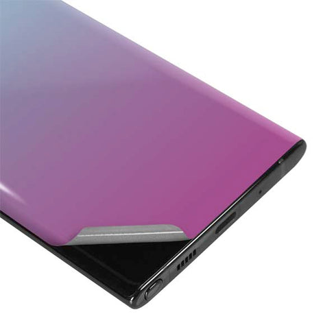 Purple and Blue Ombre Galaxy Note 10 Skin