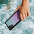 Purple and Blue Ombre Galaxy Note 10 Waterproof Case
