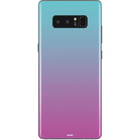 Purple and Blue Ombre Galaxy Note 8 Skin